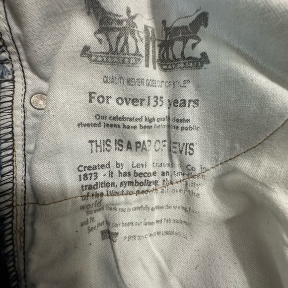 Classic Men's 505 Levi Blue Jeans 34x34 - Picture 15 of 16